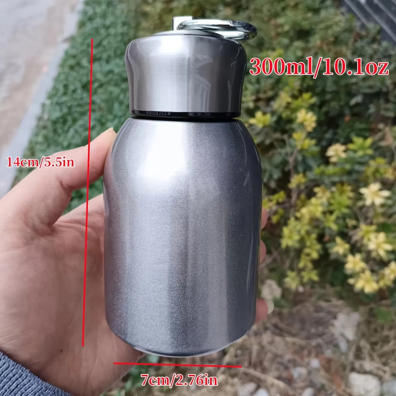 1pc Insulated Thermal Tumbler - Durable Stainless Steel Leakproof Vacuum Flask with Lid for Hot and Cold Drinks, Perfect for Outdoor Camping, Hiking, Driving, and Daily Commuting - Keeps Drinks Hot or Cold for Hours