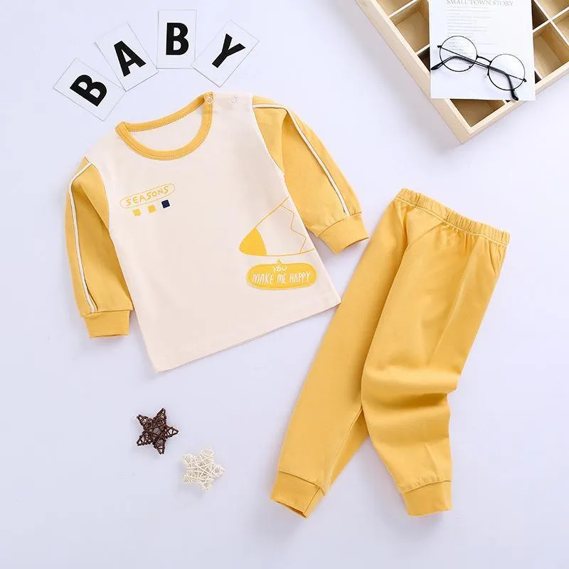 2-piece Pajamas Sets for Children Boy