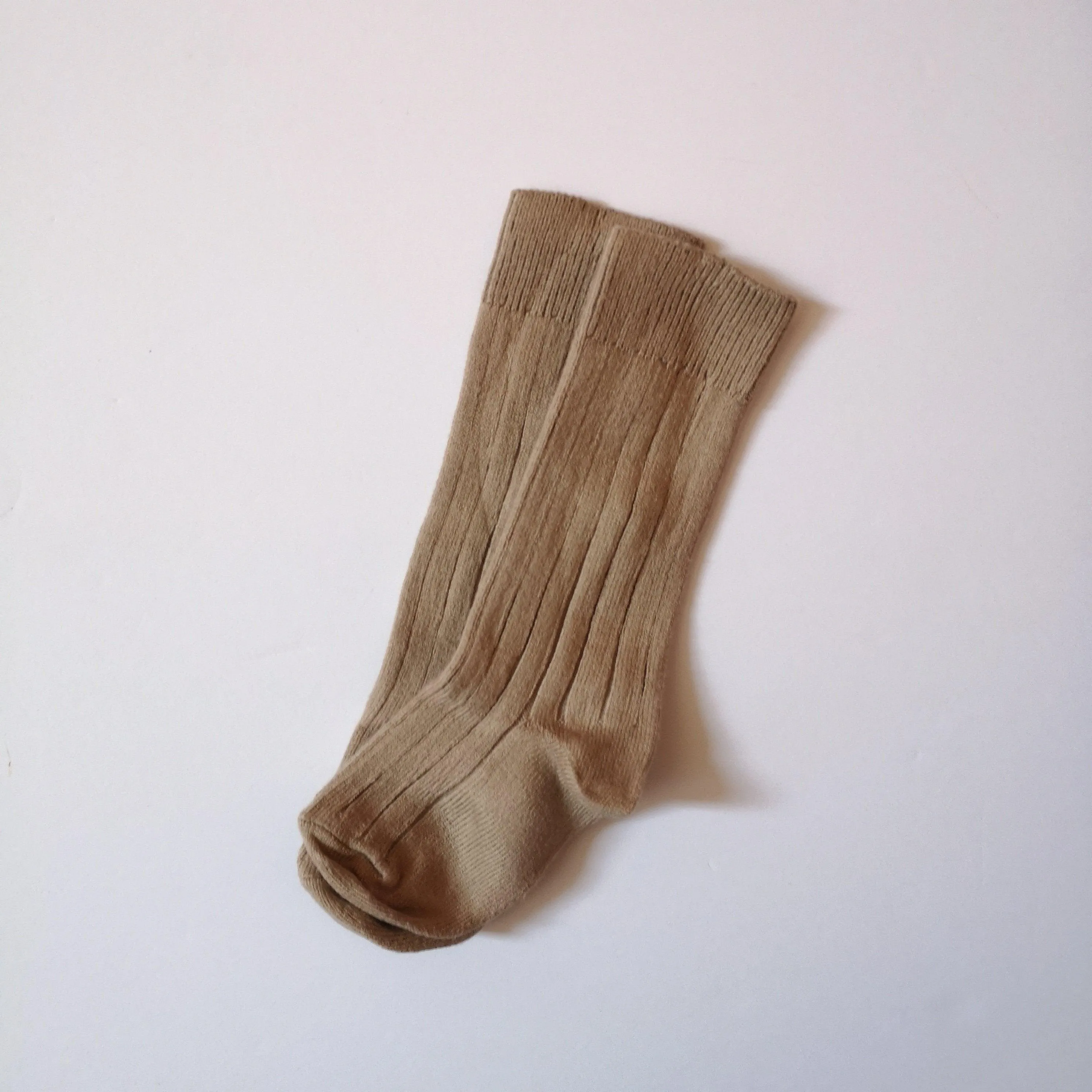 [50%OFF]La Haute ribbed high socks