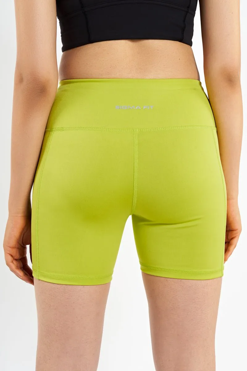 Acid Lime Basic Hot Shorts