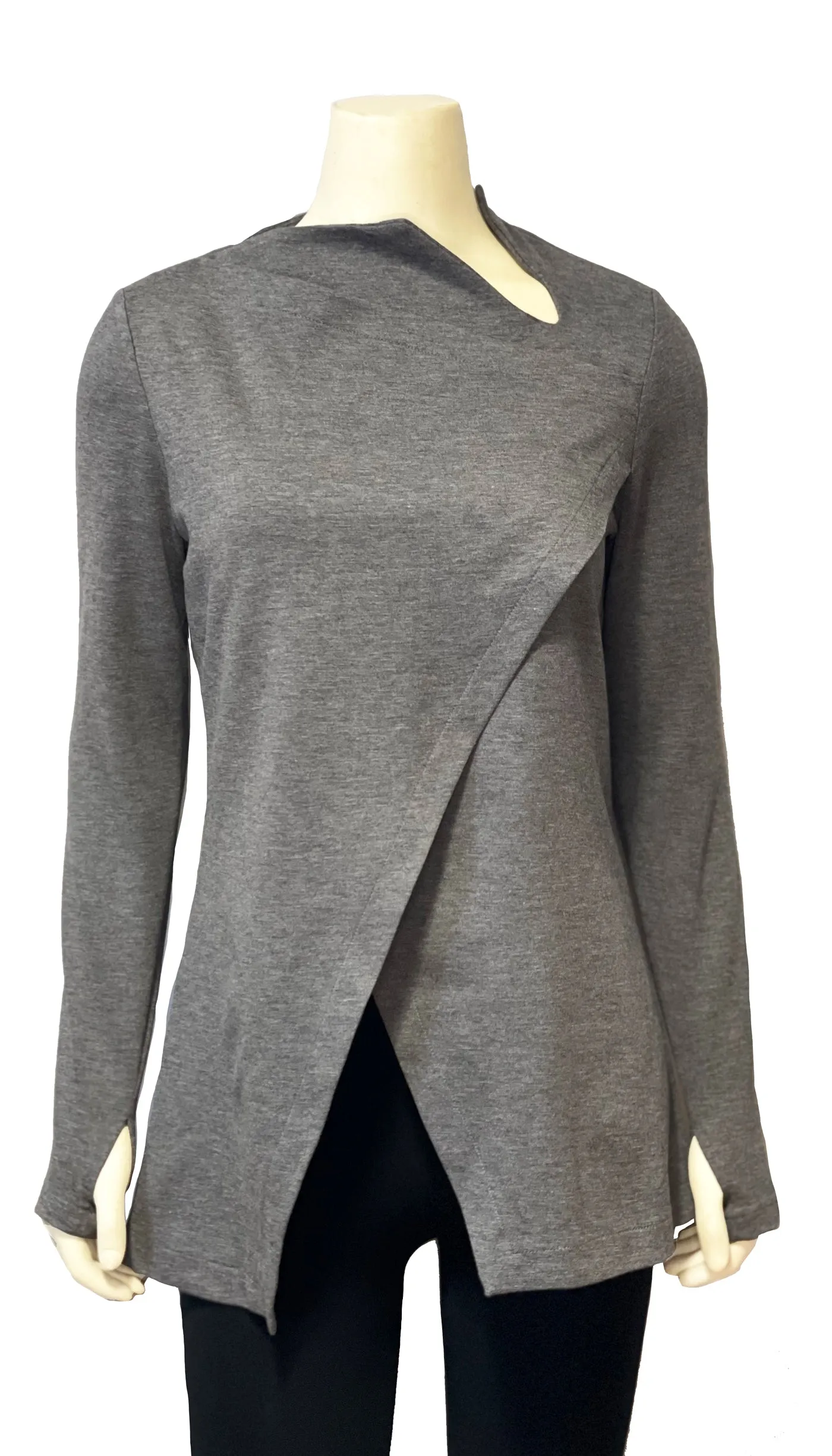 Angles Tunic Top /Grey