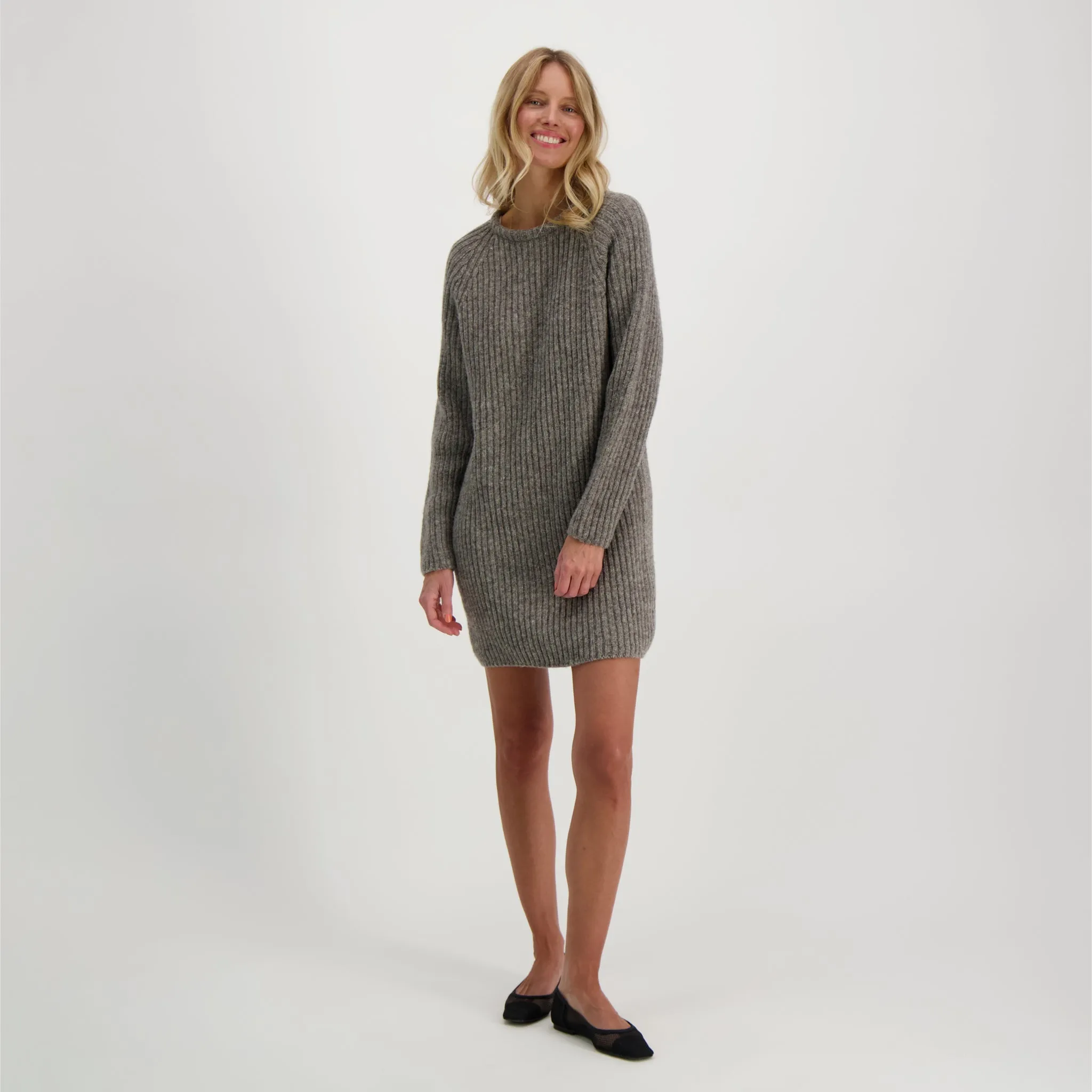 Anne Long Knit Grey