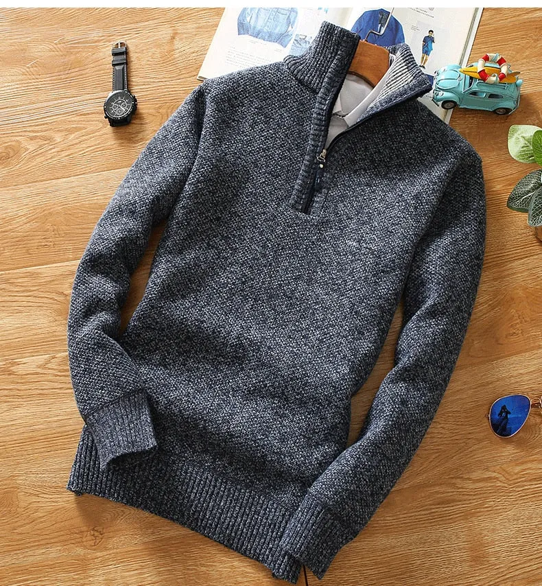 Antonios Half-Zipper Sweater Men