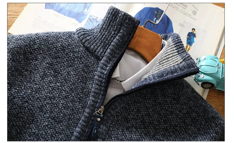 Antonios Half-Zipper Sweater Men