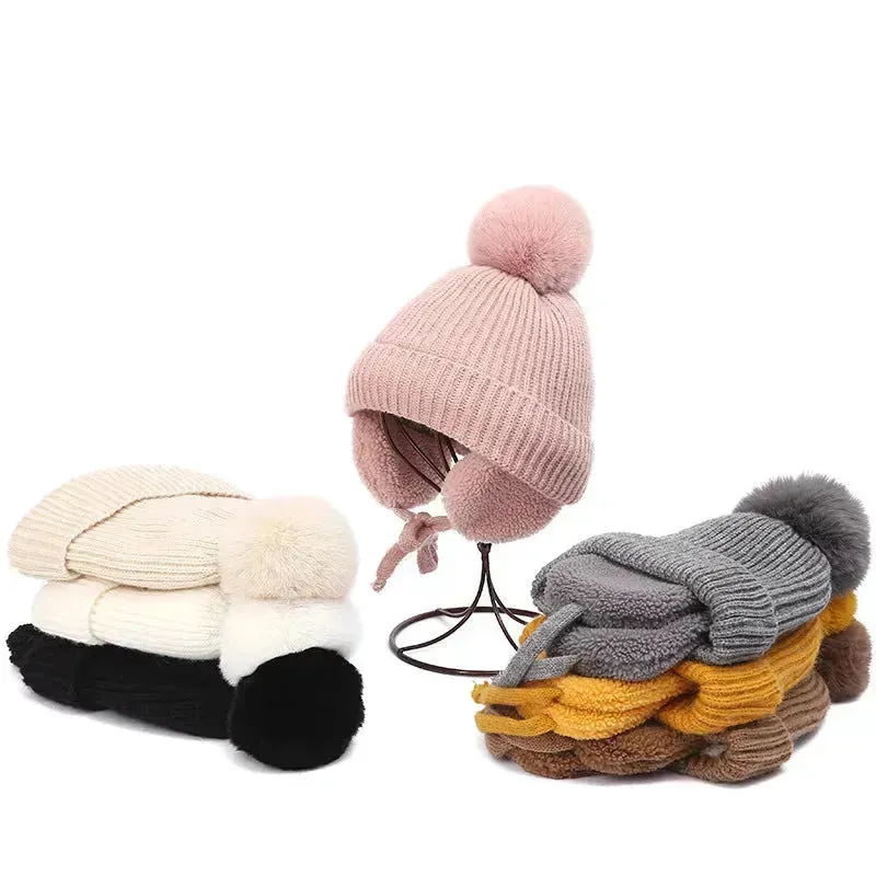 Autumn And Winter Children's Cute Knitting Wool Hat Winter