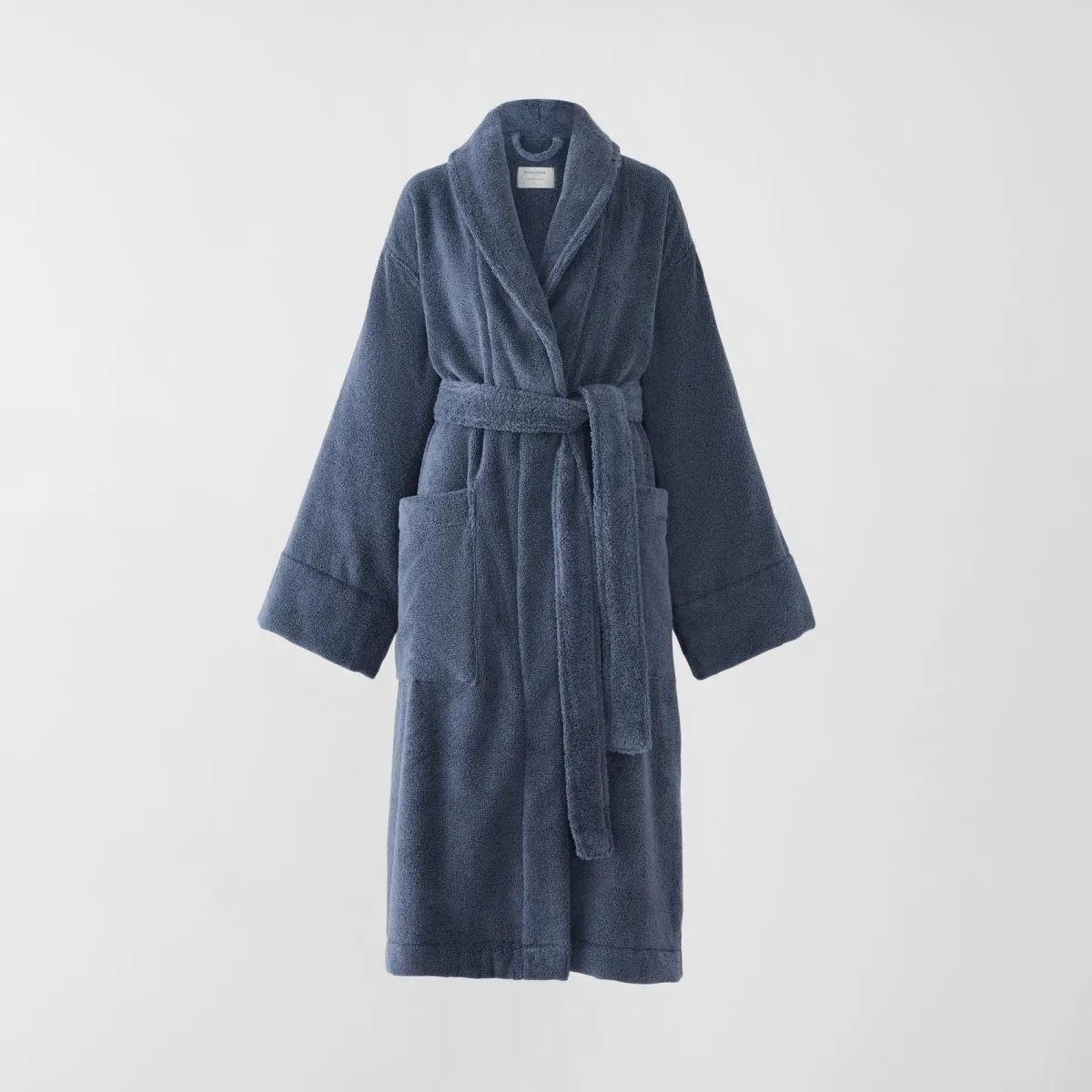 AVEN Australian Cotton Bath Robe INDIGO by Sheridan