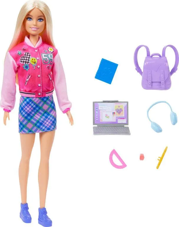 Barbie-I Love School-Blonde Doll