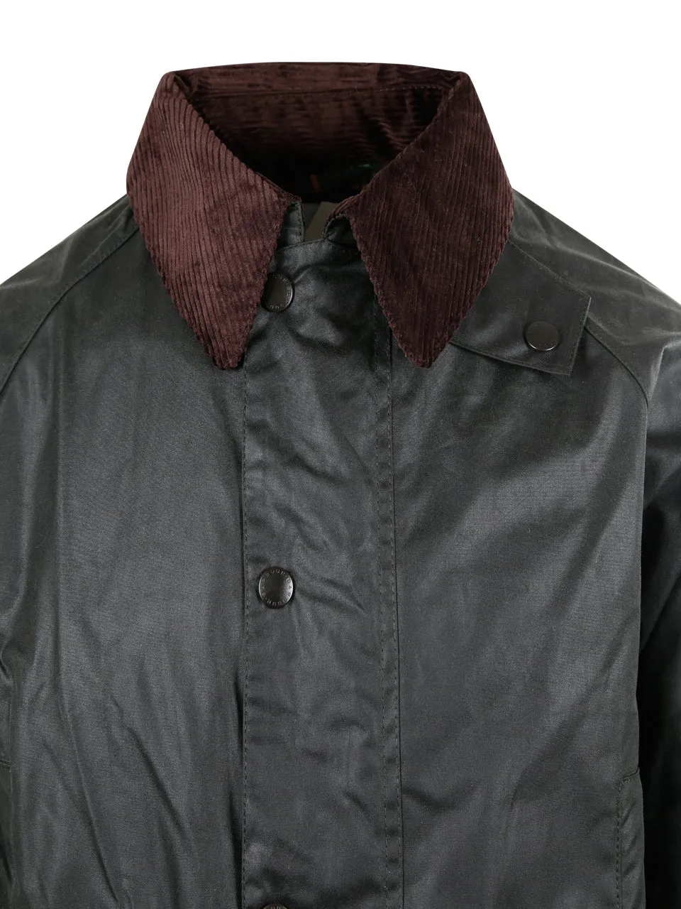 Barbour Stud Fastening Parka Coat