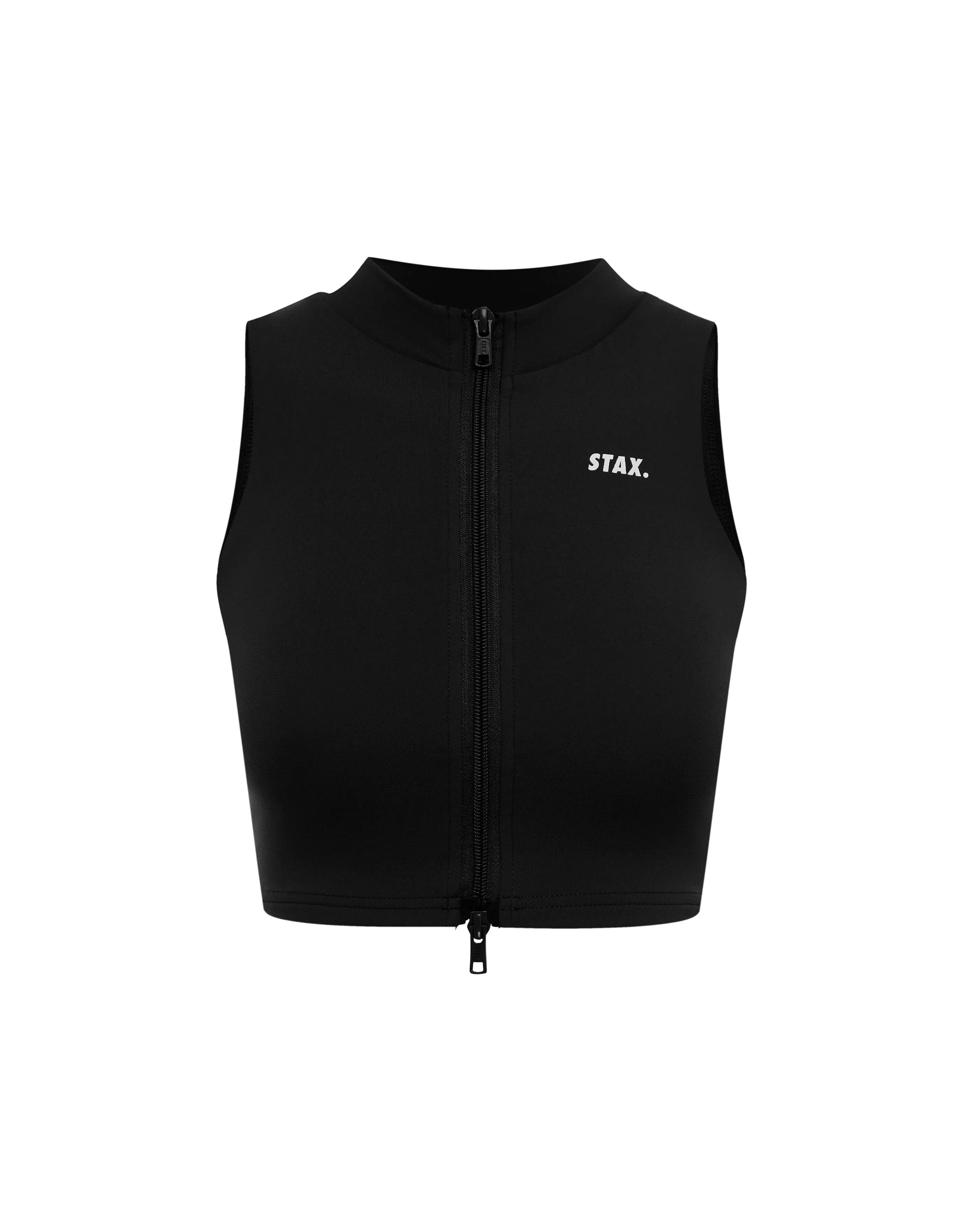 Base Sleeveless Zip Tank NANDEX ™ - Black