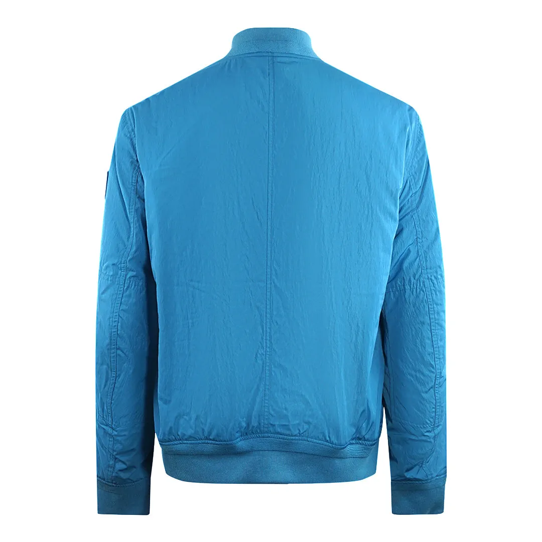 Belstaff Parameter Ocean Blue Bomber Jacket