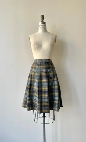 Burnley Plaid Skirt | 1950s