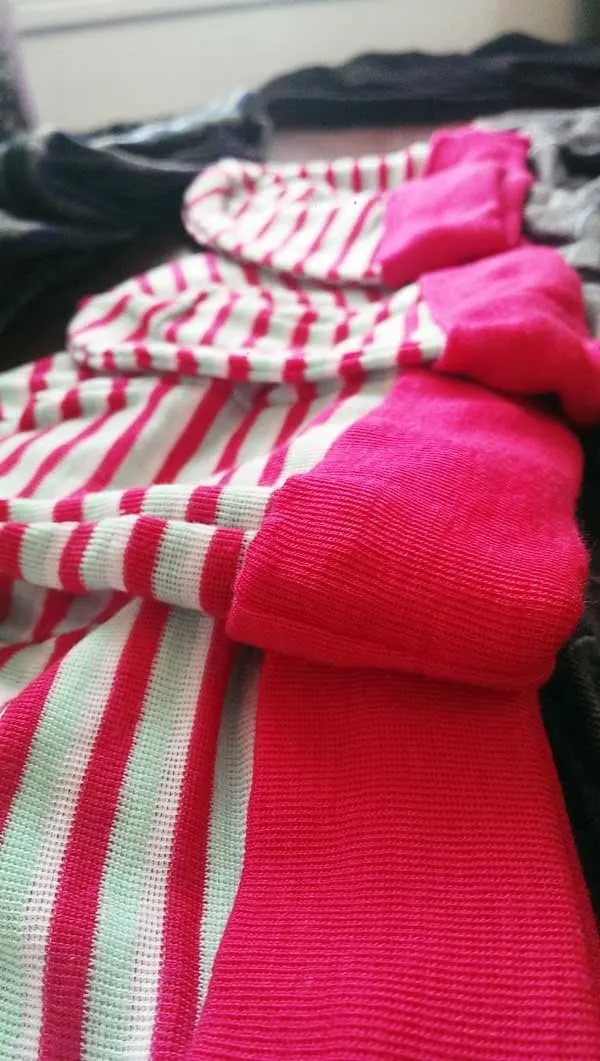 Candy Cane Beanies made from Polypropylene