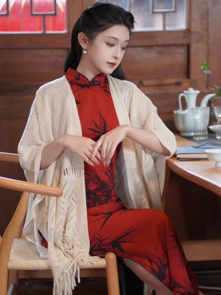 Cheongsam Shawl, Kate