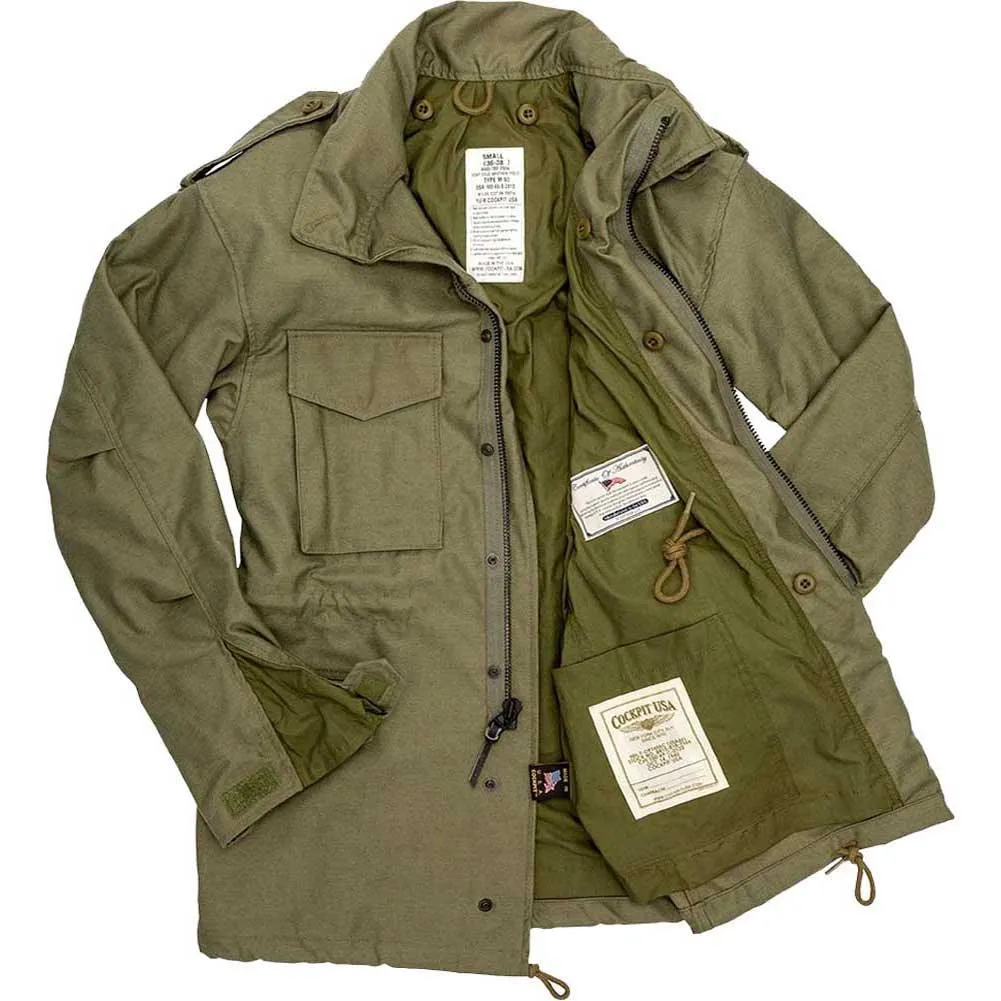 Cockpit USA Men's Military Spec M65 Field Jacket