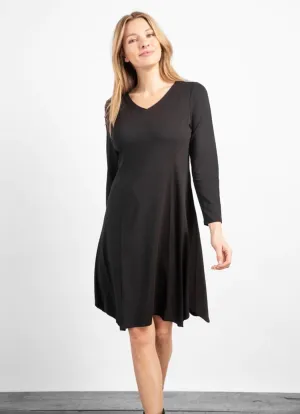 Core Travel Dip Hem Dress