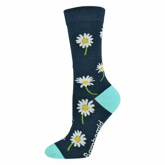 Daisy Women's Bamboo Crew Socks