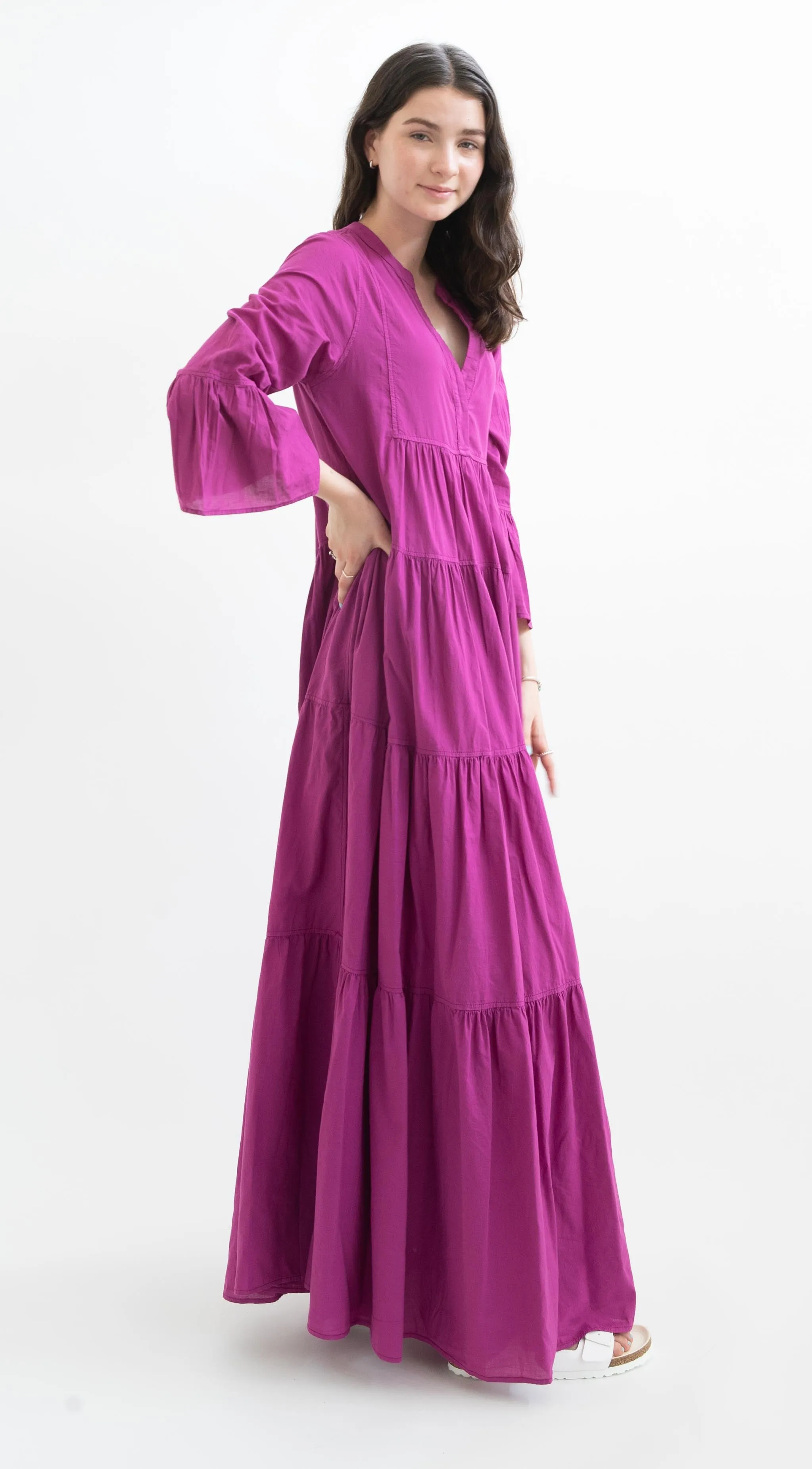 Devotion Twins Kamares Dress in Violet