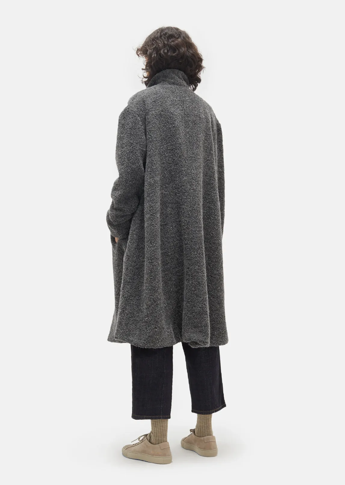 Drap Bouclé Coat