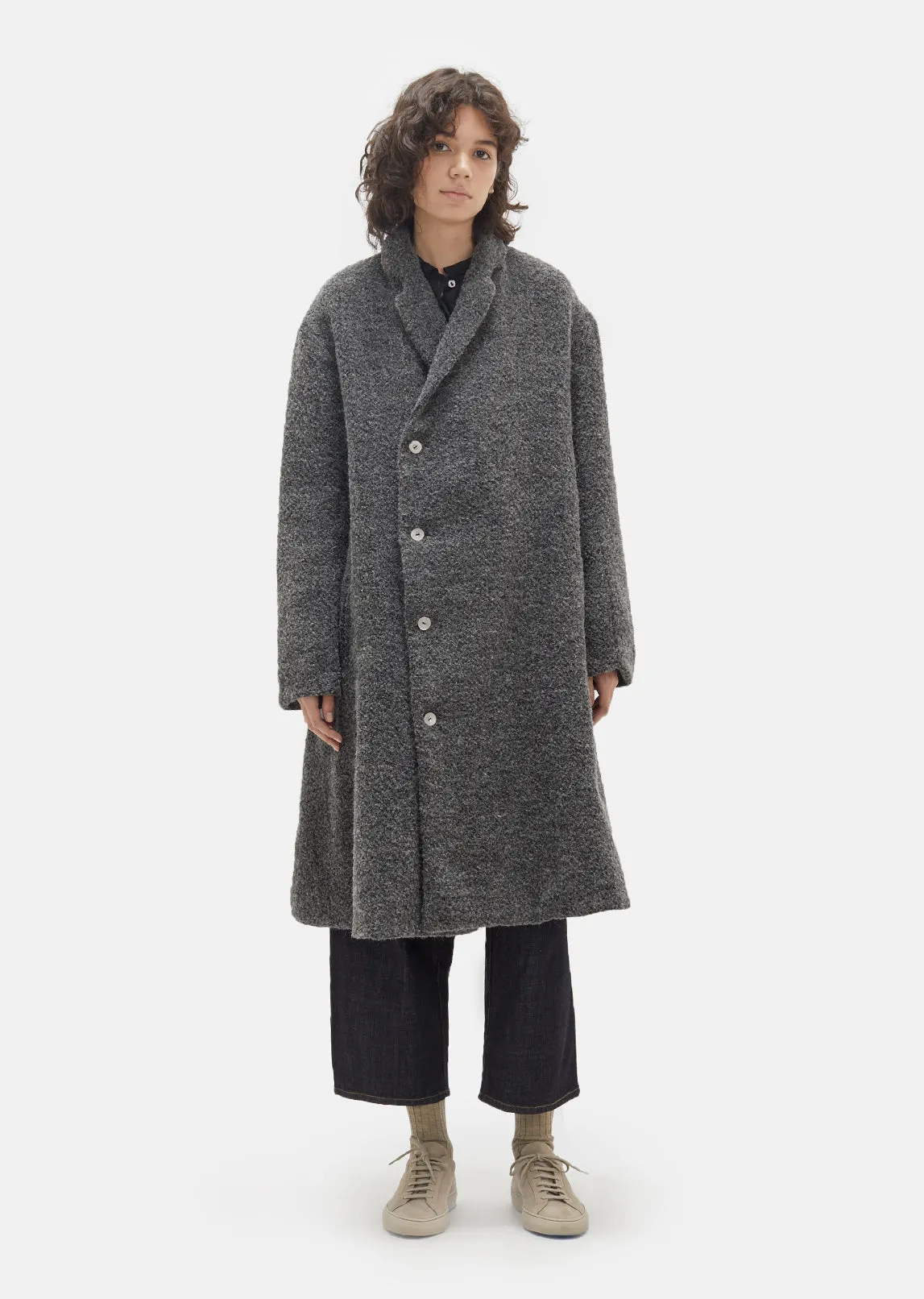 Drap Bouclé Coat