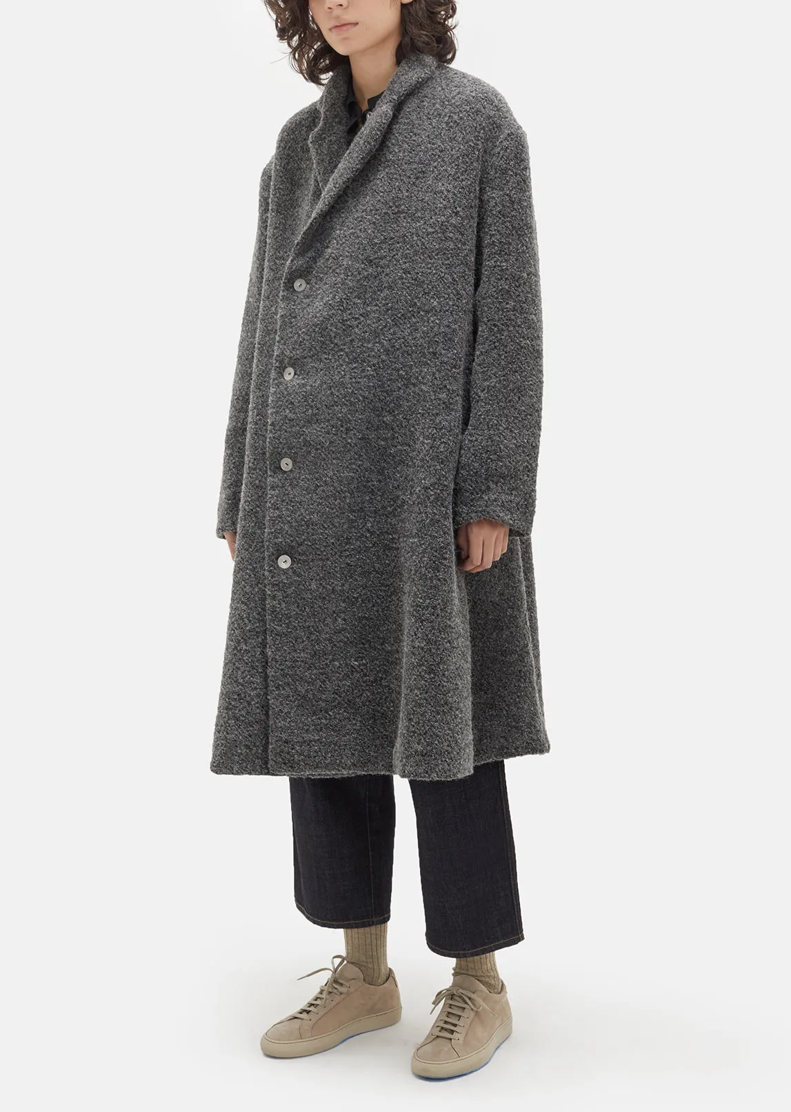 Drap Bouclé Coat