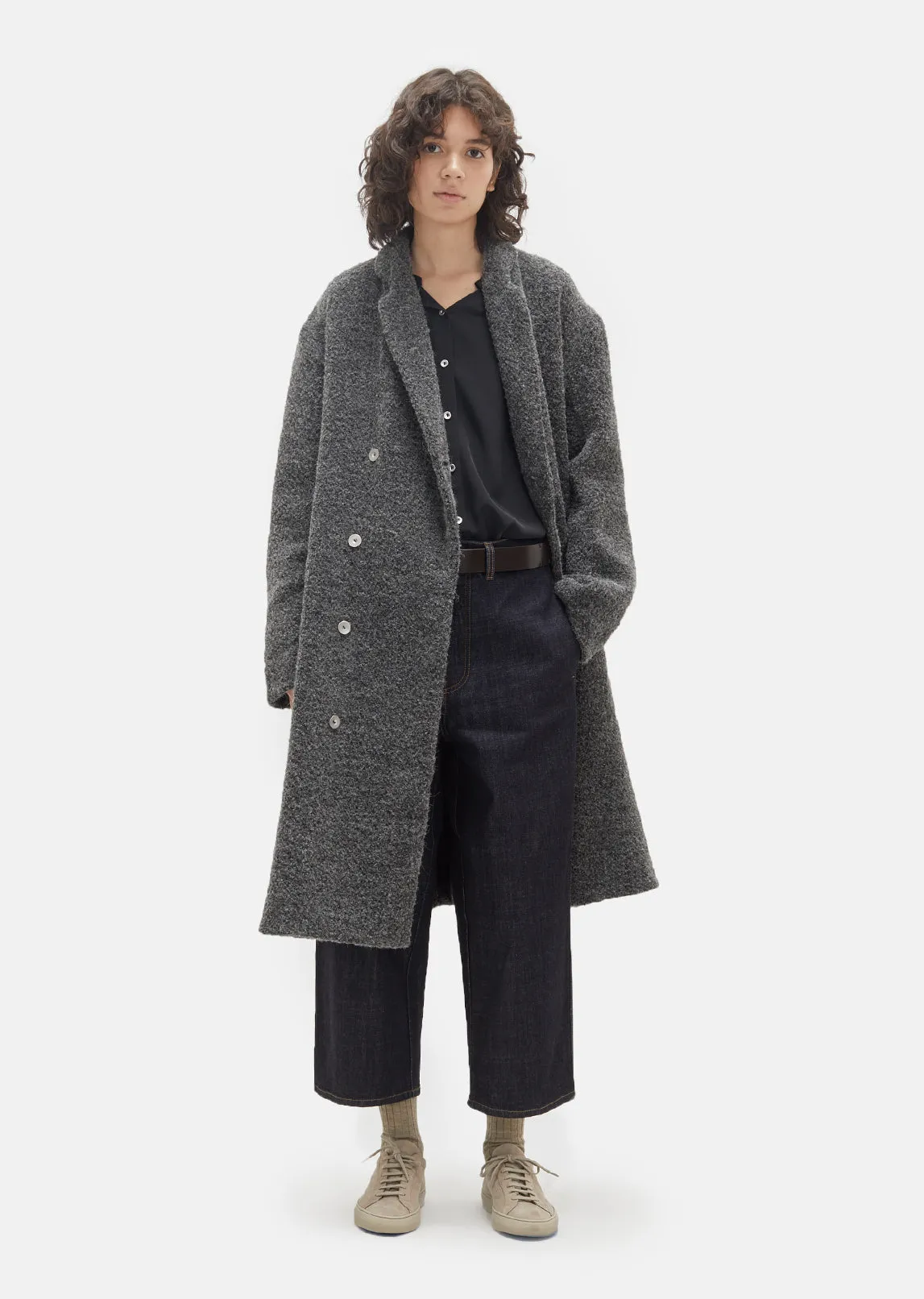 Drap Bouclé Coat