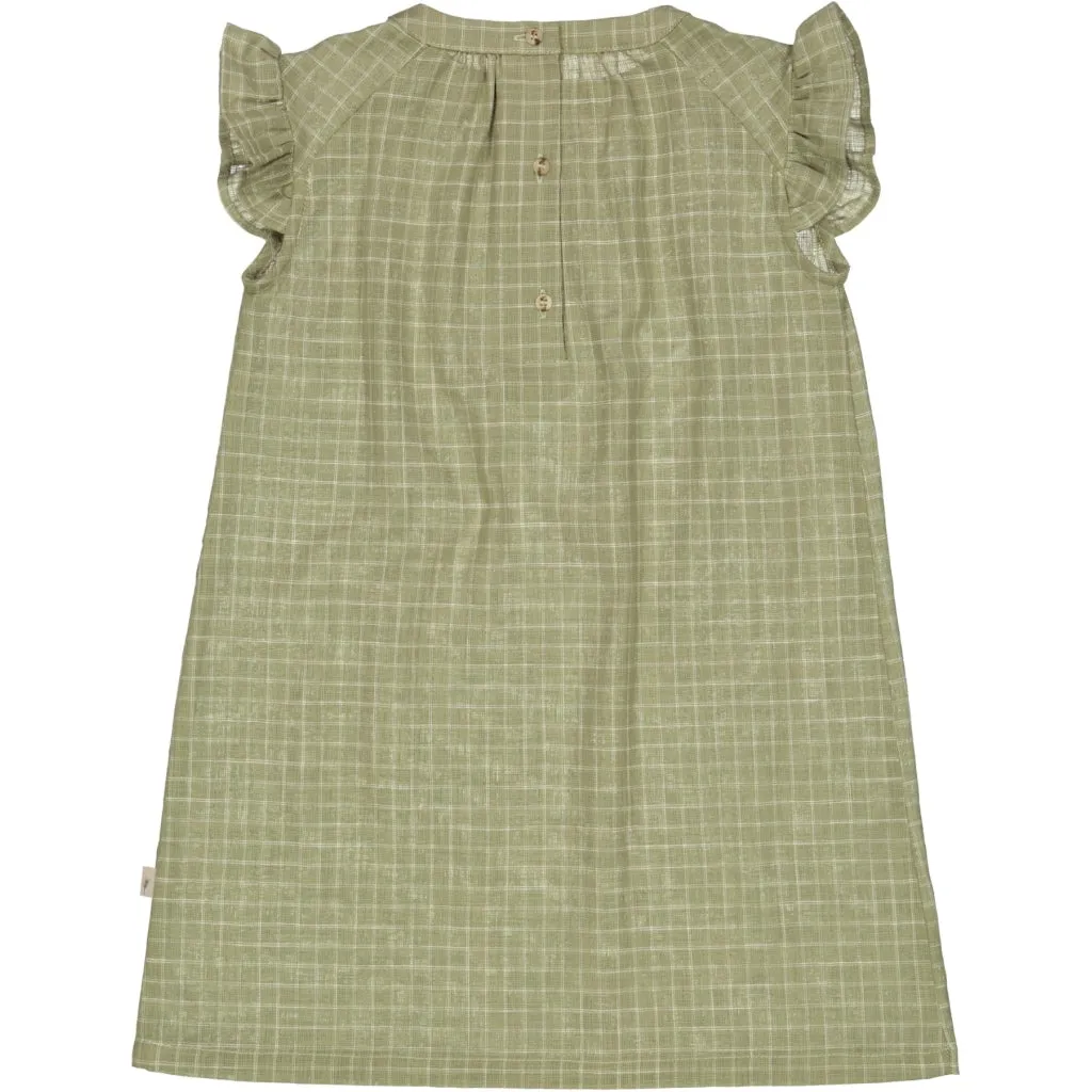 Dress Annabell - green check