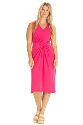 Duffield Lane Delia Dress - Solid Raspberry