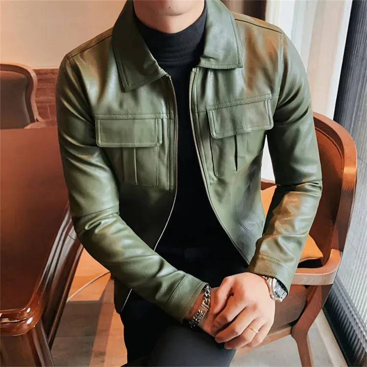 ECO leather jacket