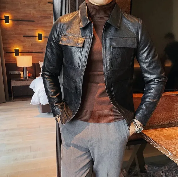 ECO leather jacket