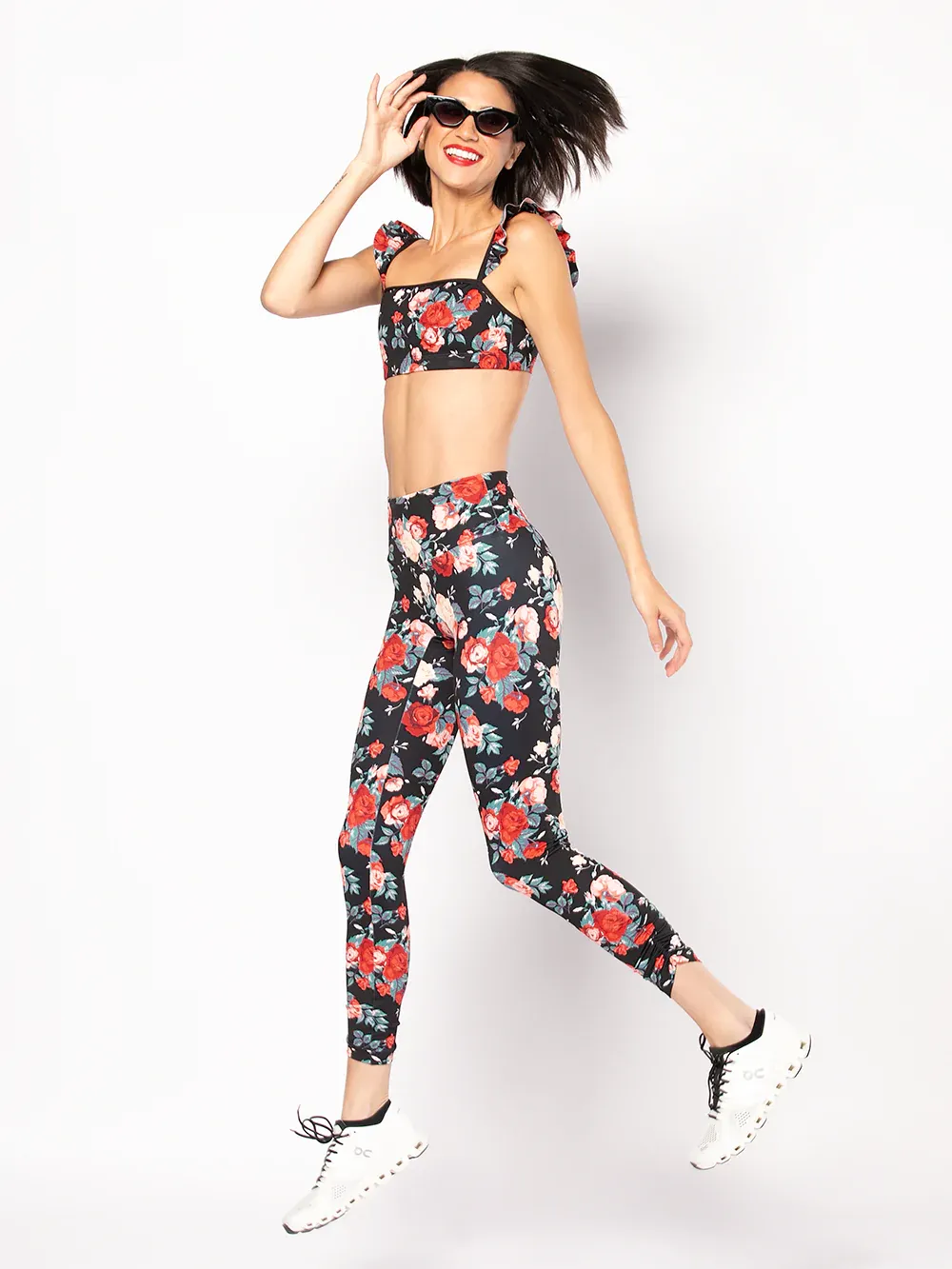 Elevé Dancewear | Erin Crop Top | Bed of Roses