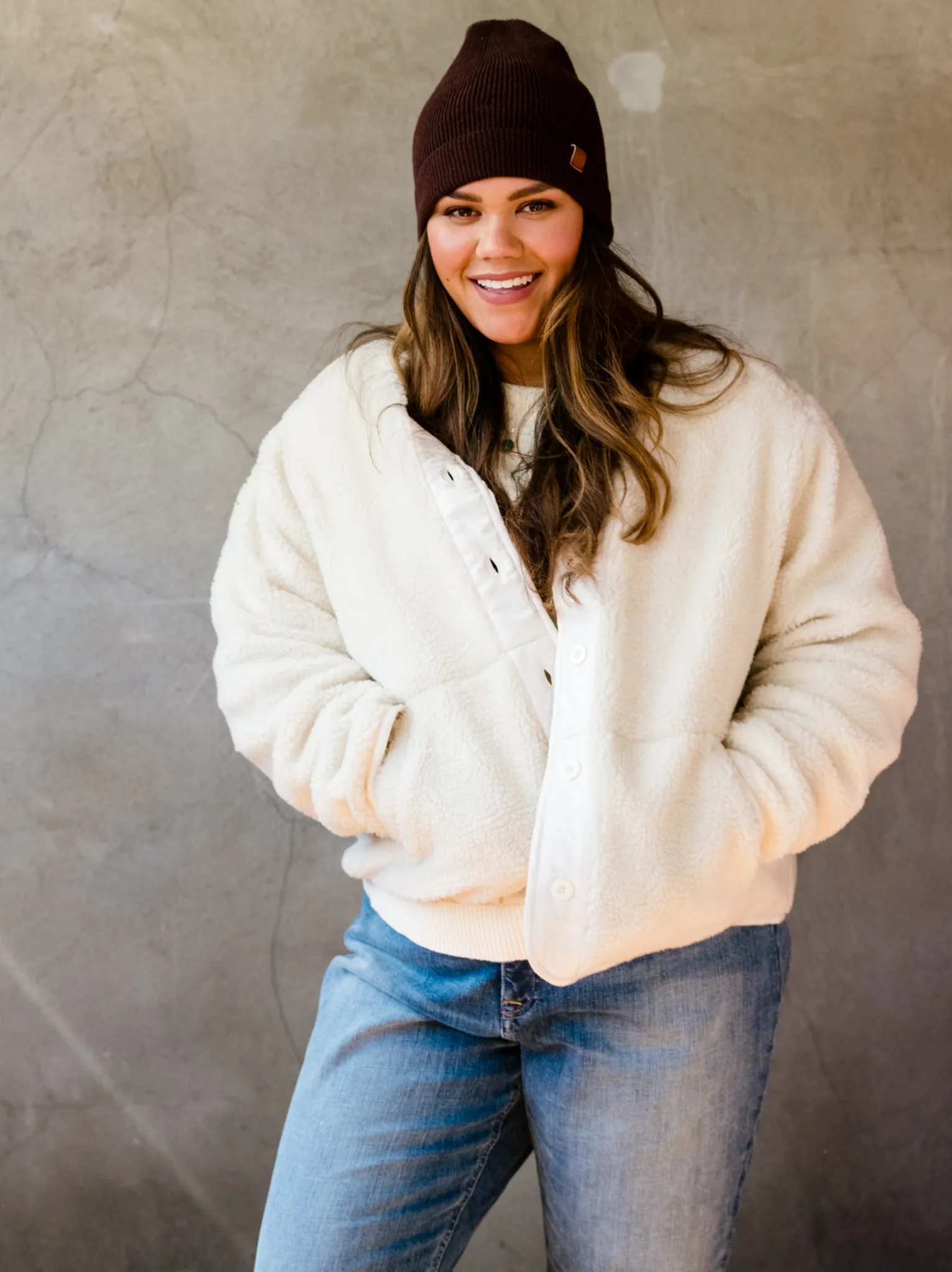 Enola Cozy Sherpa Jacket