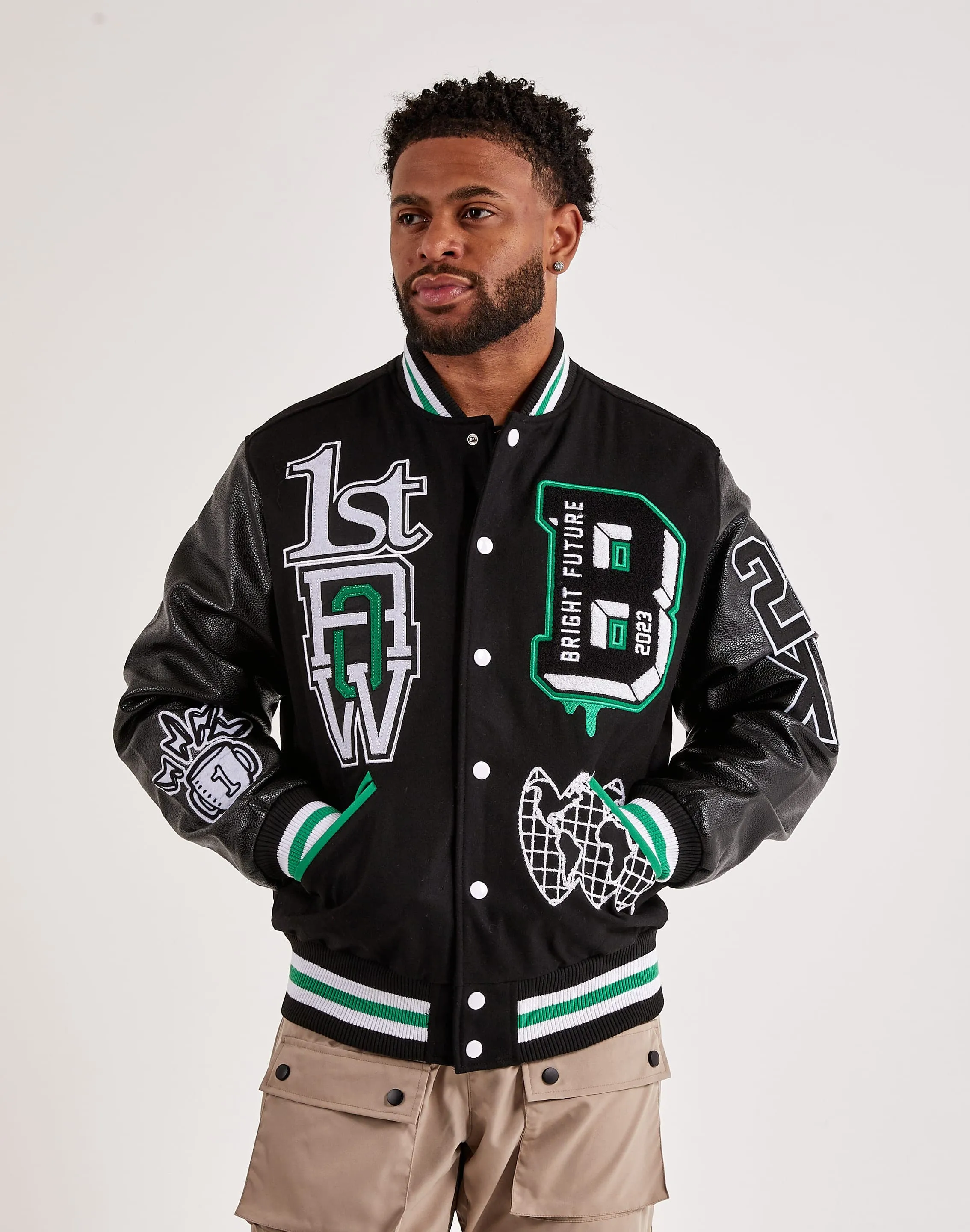 First Row Bright Future Varsity Jacket