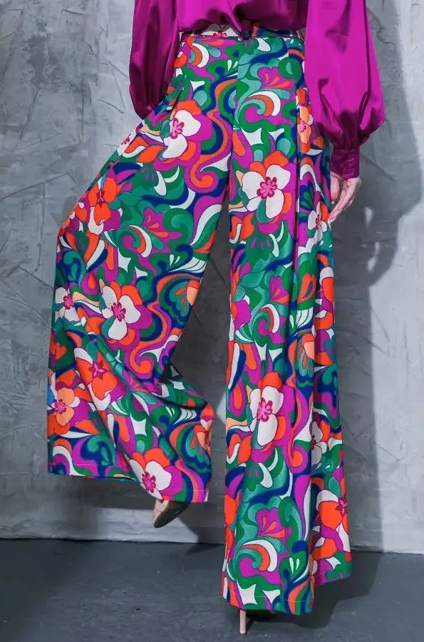 Floral Flora Pants