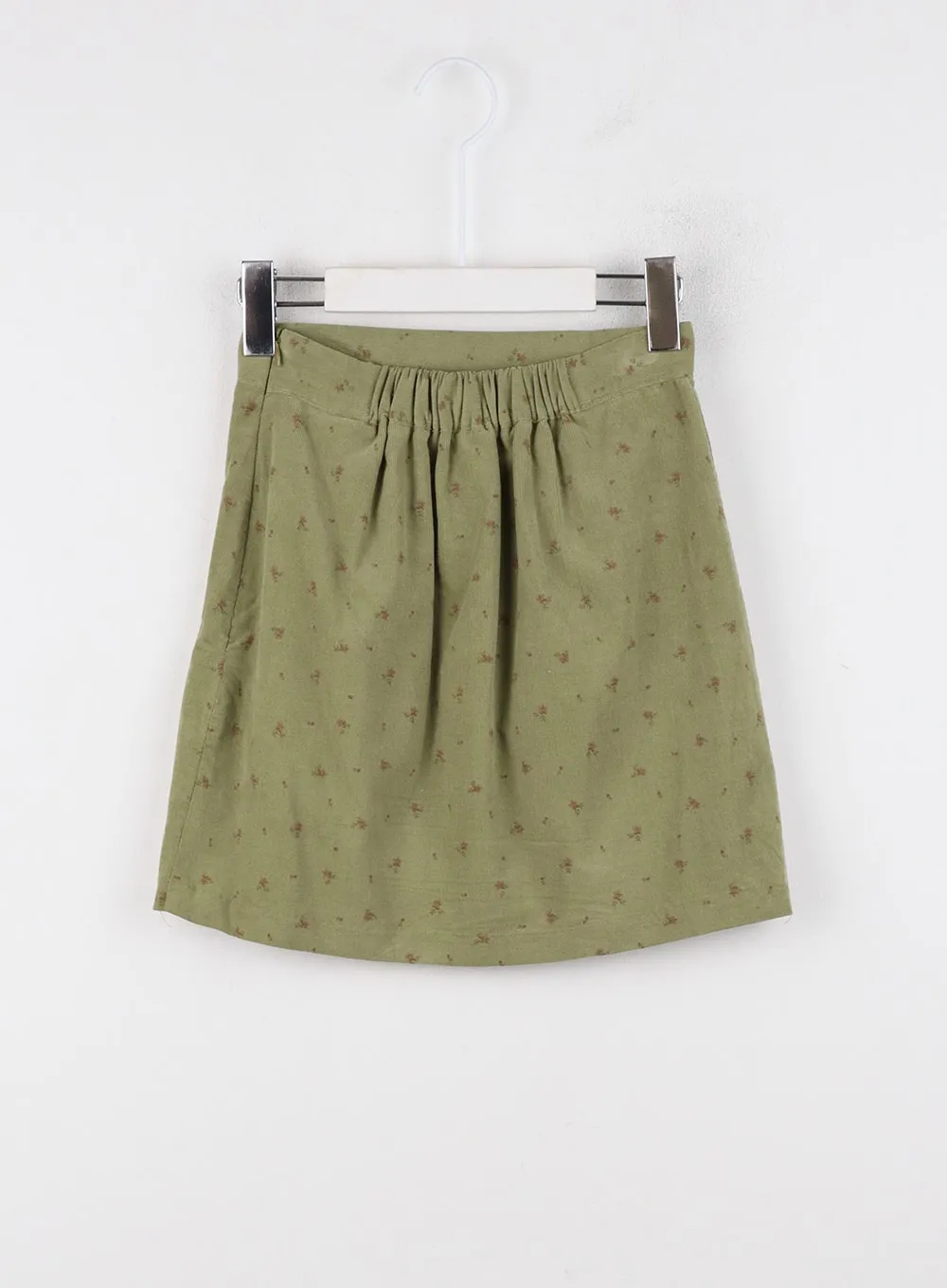 Floral Patterned Mini Skirt OD326