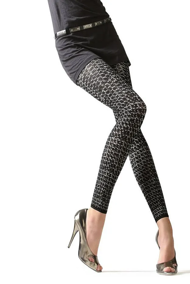 Franzoni Moliere Patterned Footless Tights