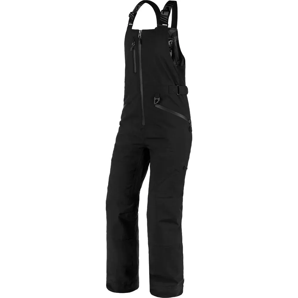 FXR Aerial Lite Bib Snowmobile Pants Black