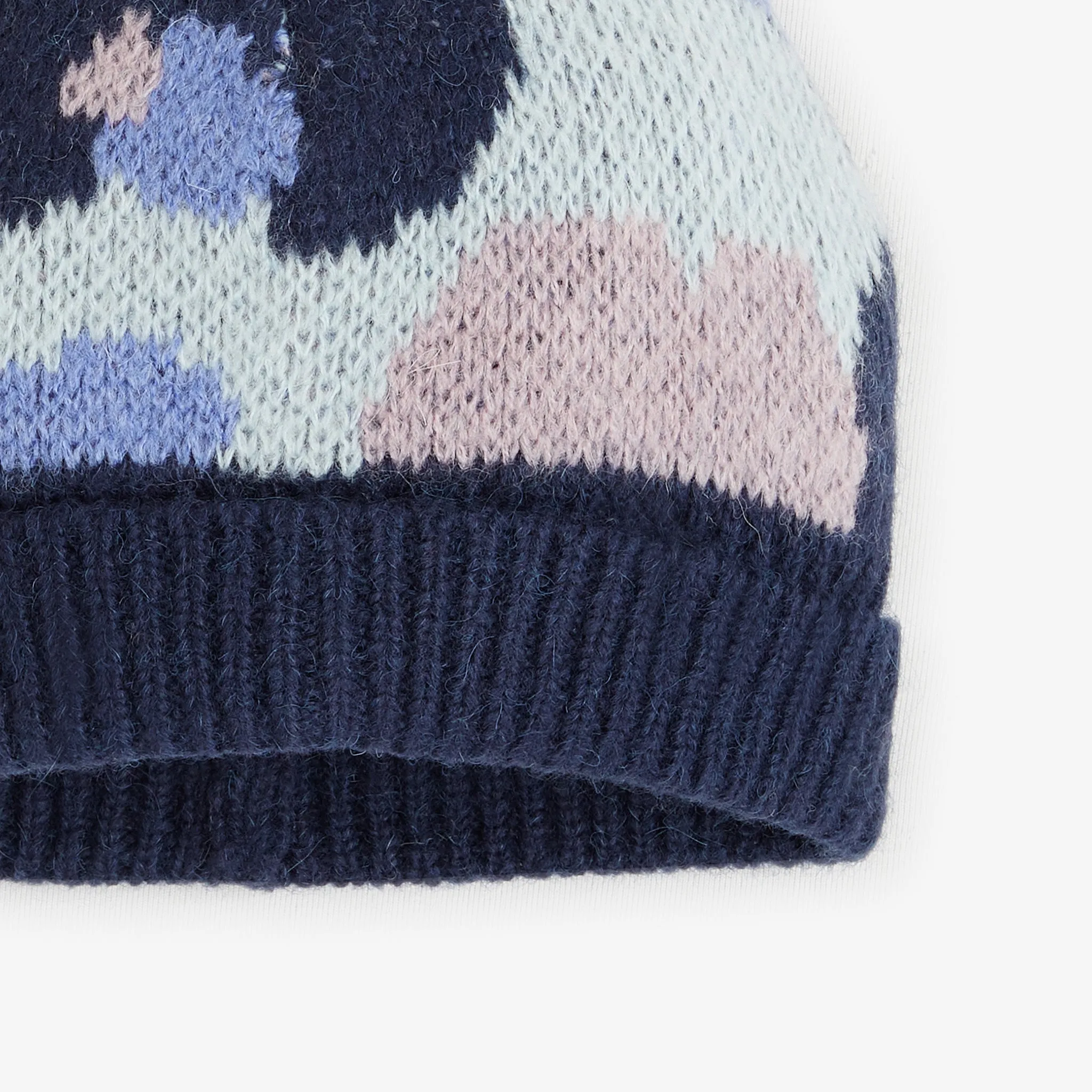 Girls' blue beanie