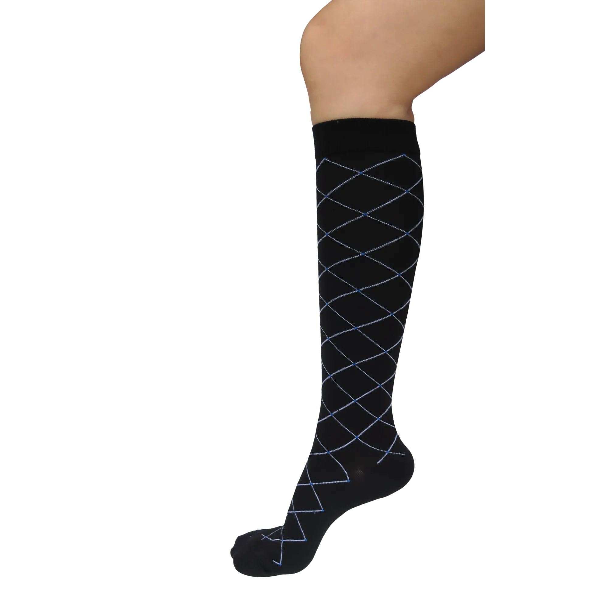 Graduated Compression Socks in Criss Cross