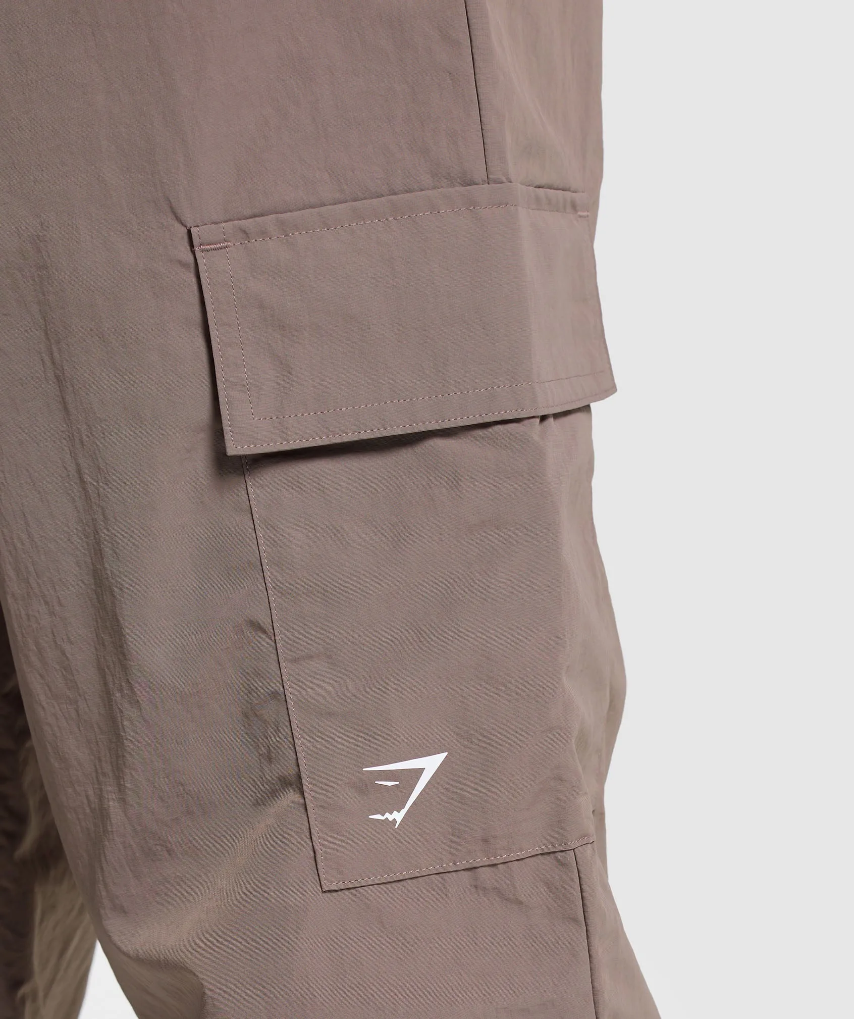 Gymshark Cargo Woven Pants - Dusty Brown