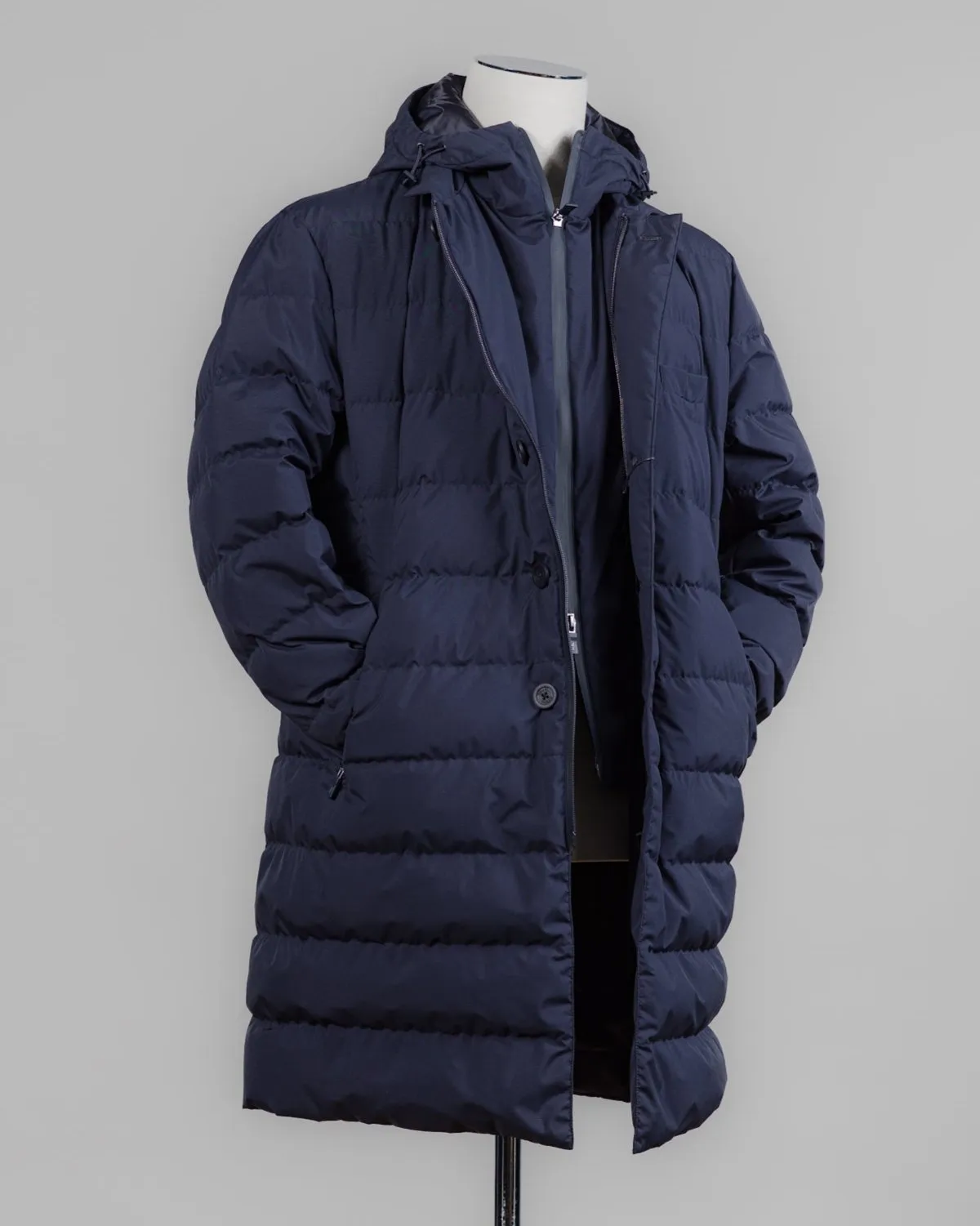 Herno Laminar Gore-Tex Down Parka / Navy