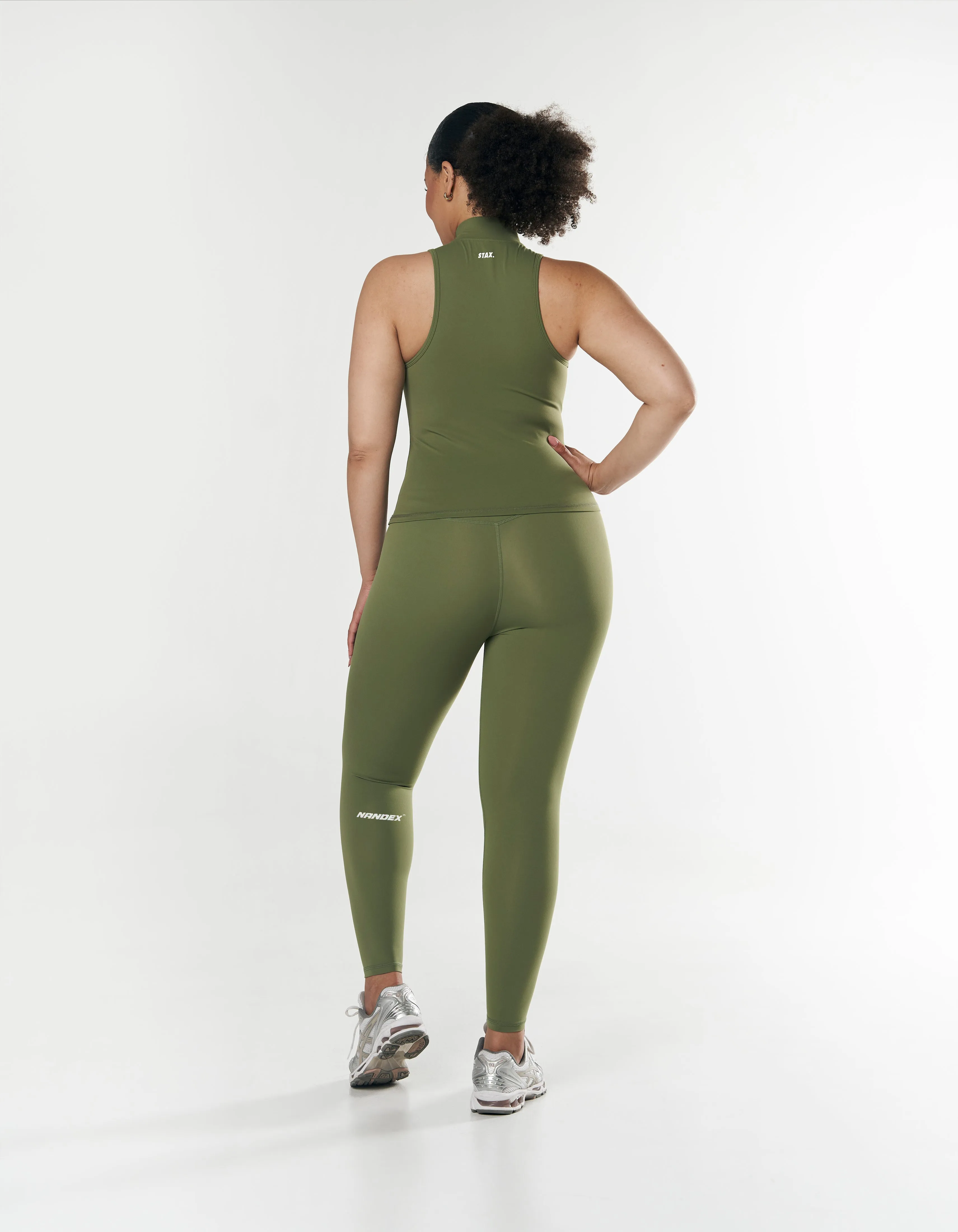 High Neck Body Tank NANDEX ™ - Khaki