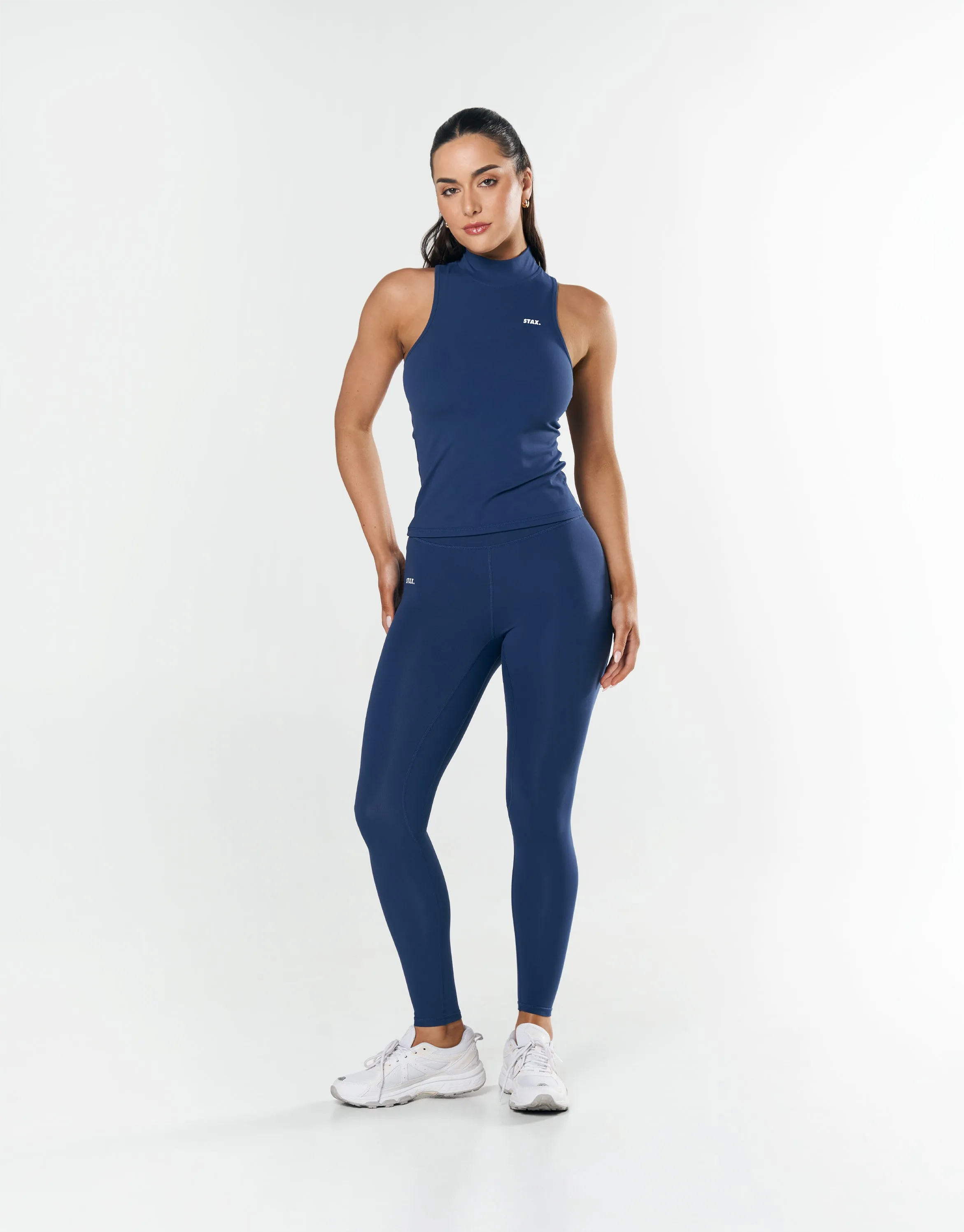 High Neck Body Tank NANDEX ™ - Navy