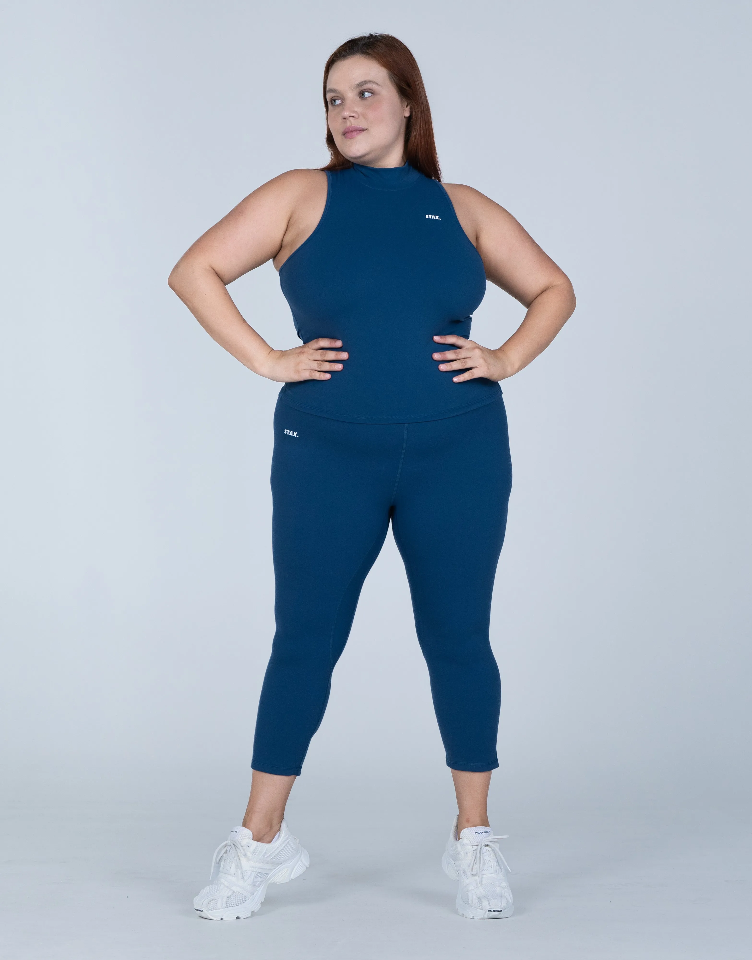 High Neck Body Tank NANDEX ™ - Navy