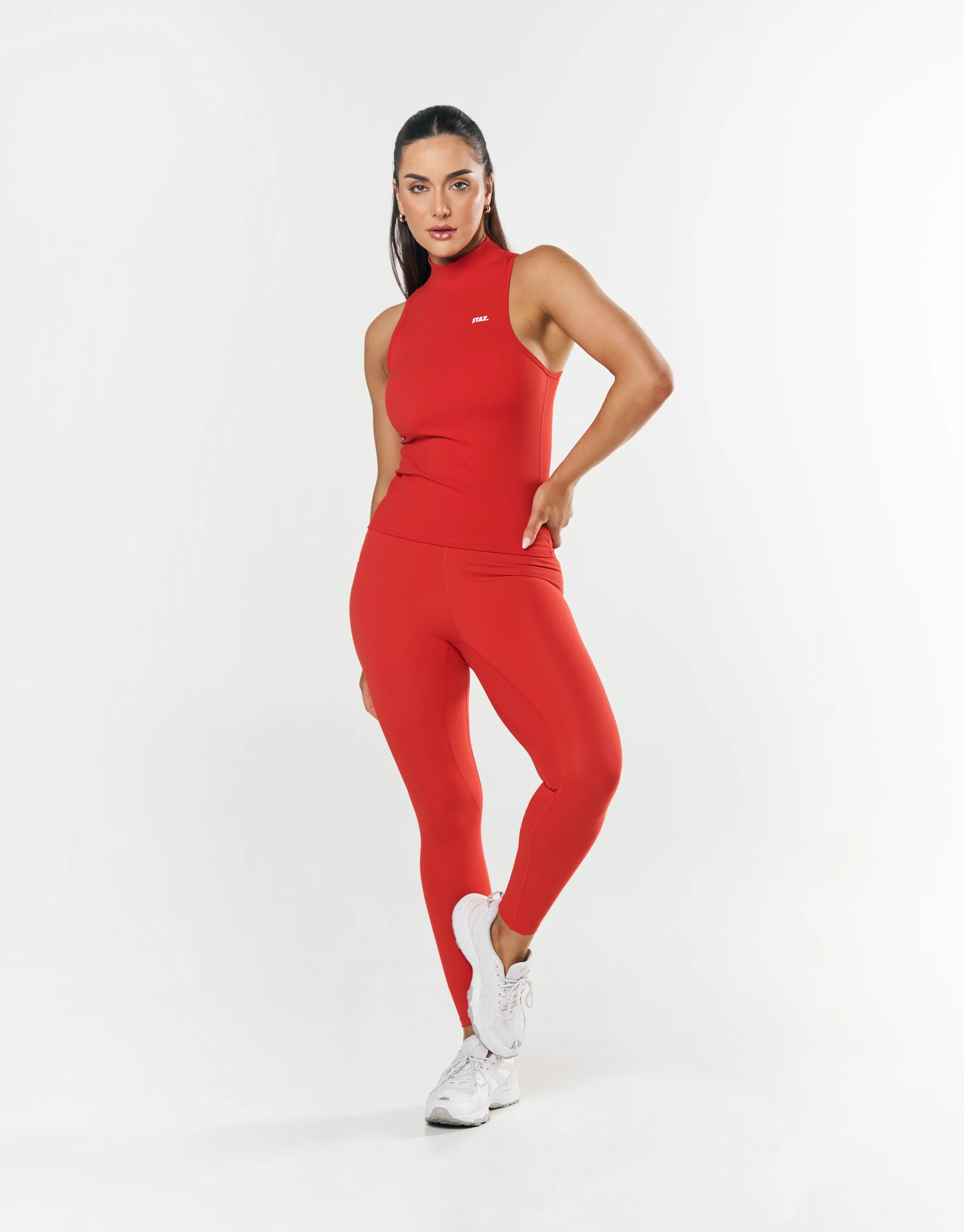 High Neck Body Tank NANDEX ™ - Red