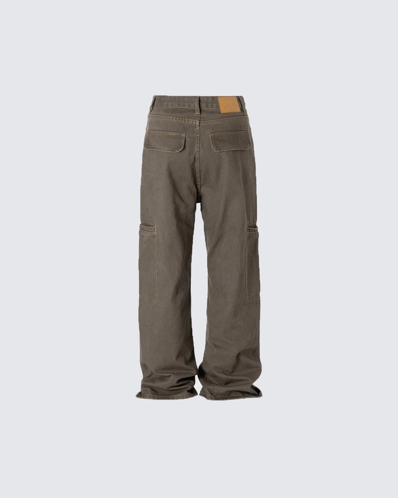 High-Waisted American Vintage Cargo Pants