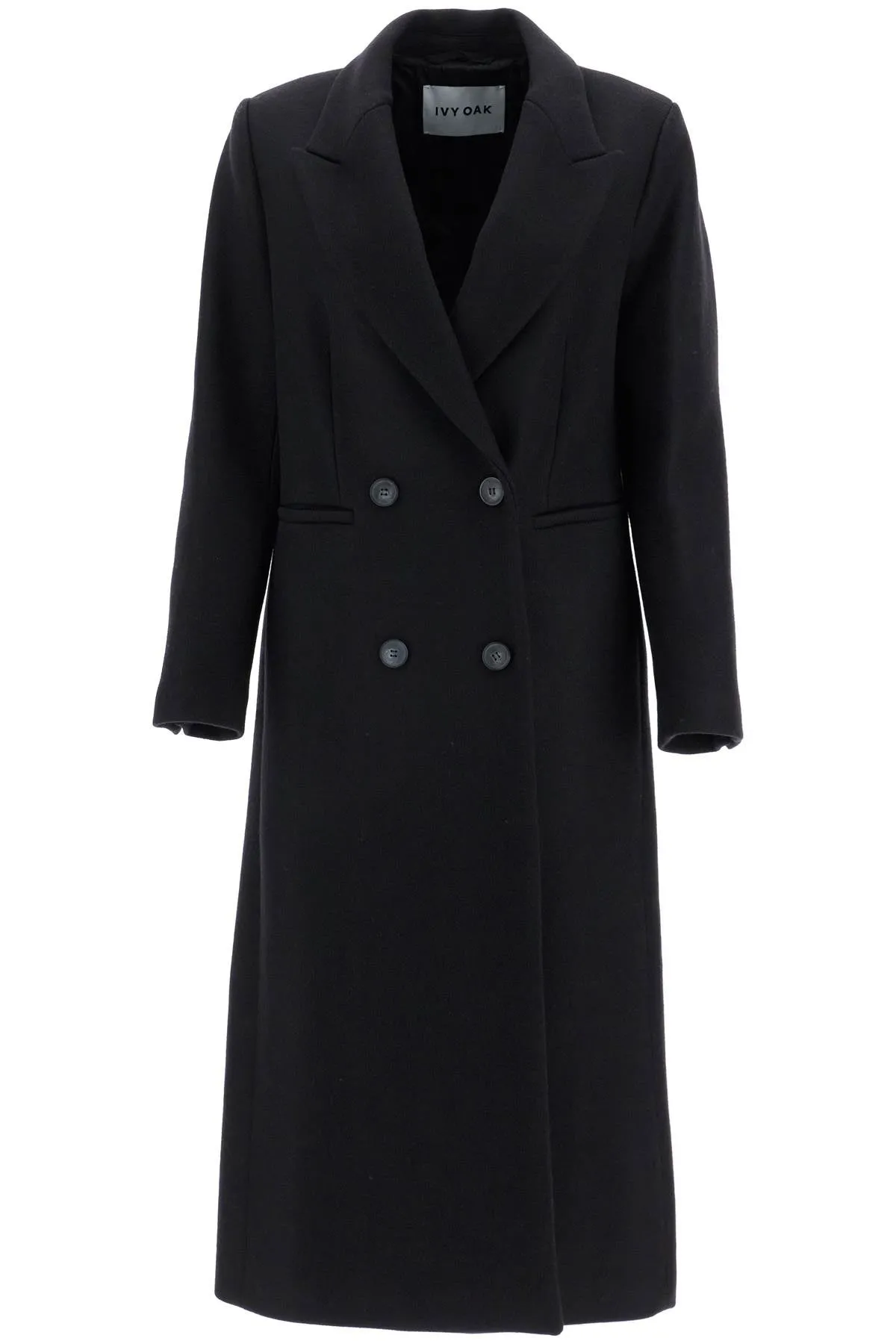 IVY OAK cayenne double-breasted wool coat