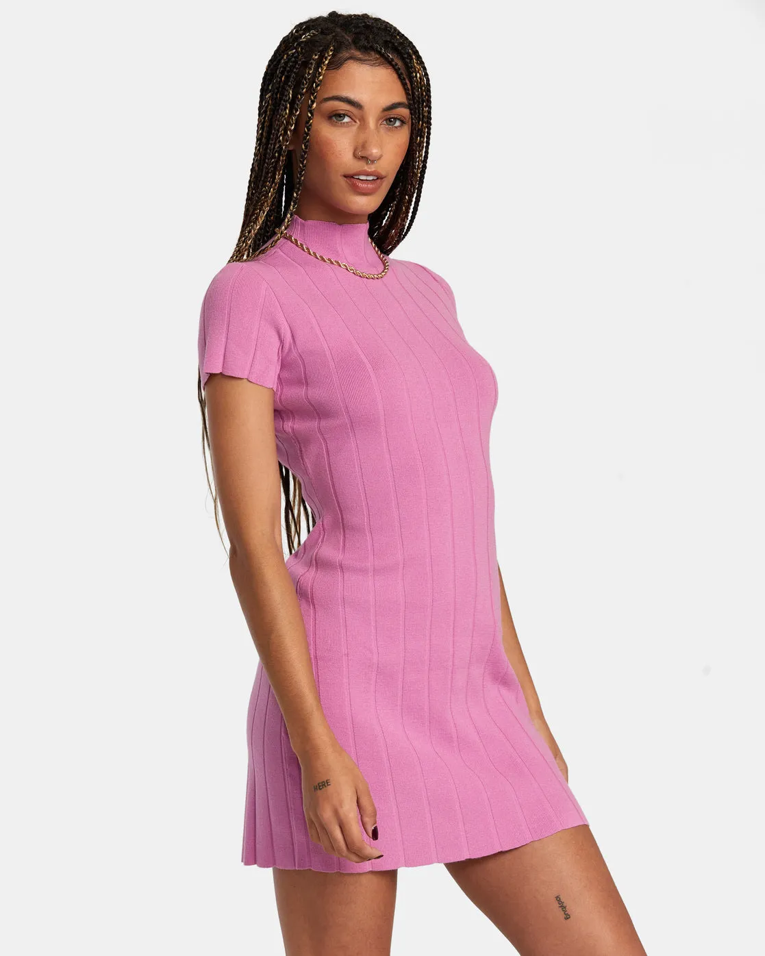 Jones Sweater Dress - Meta Pink