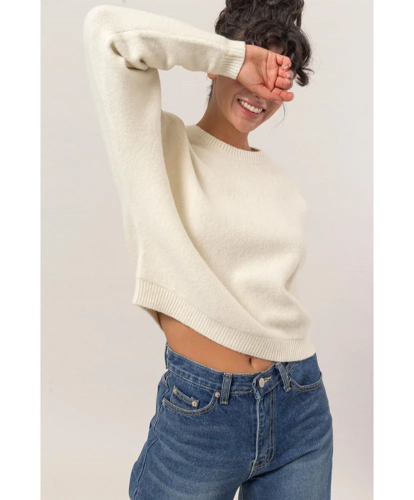 Josie Crop Sweater