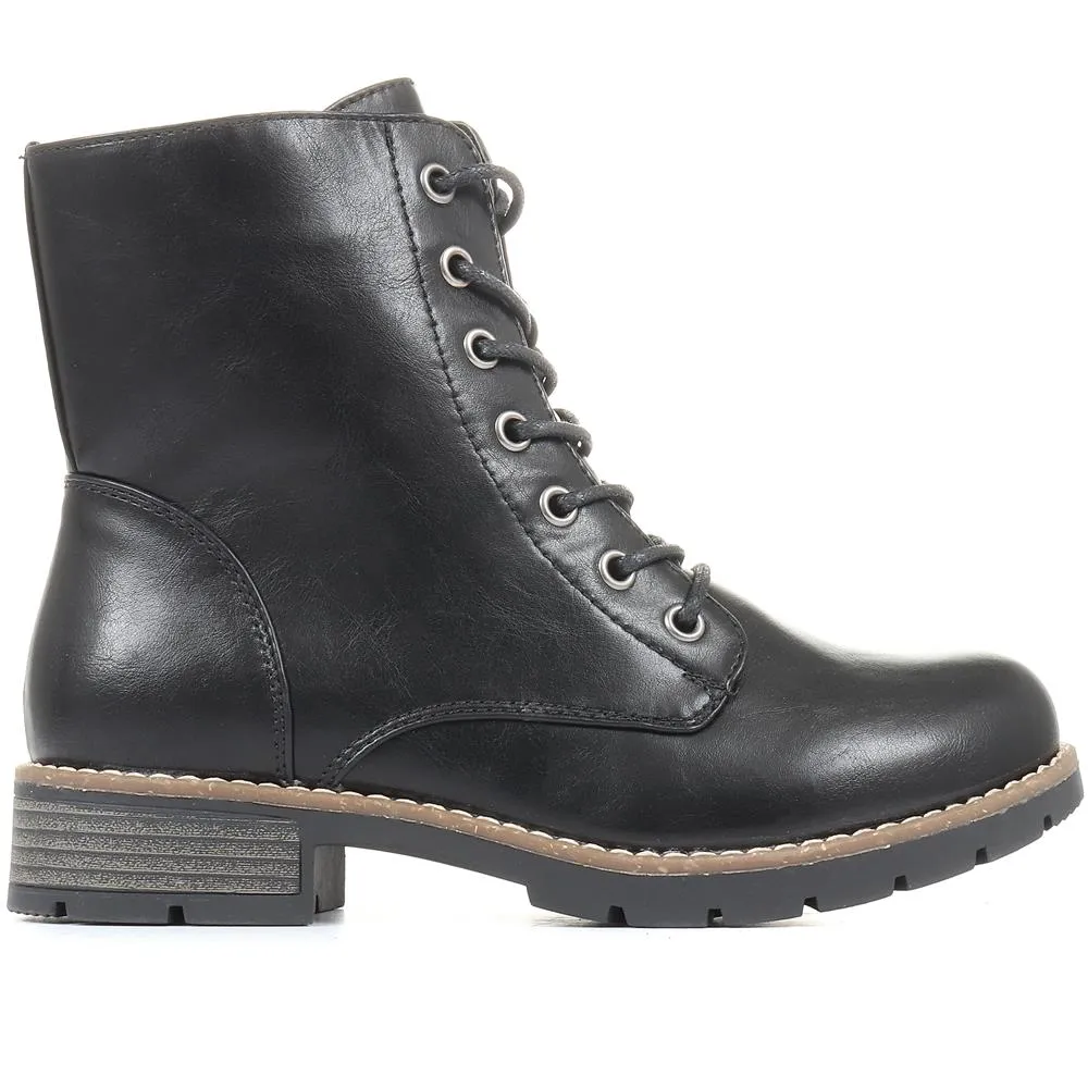 Lace-Up Ankle Boots - WBINS32015 / 318 884