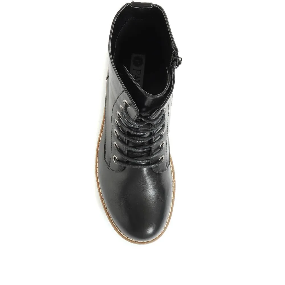 Lace-Up Ankle Boots - WBINS32015 / 318 884